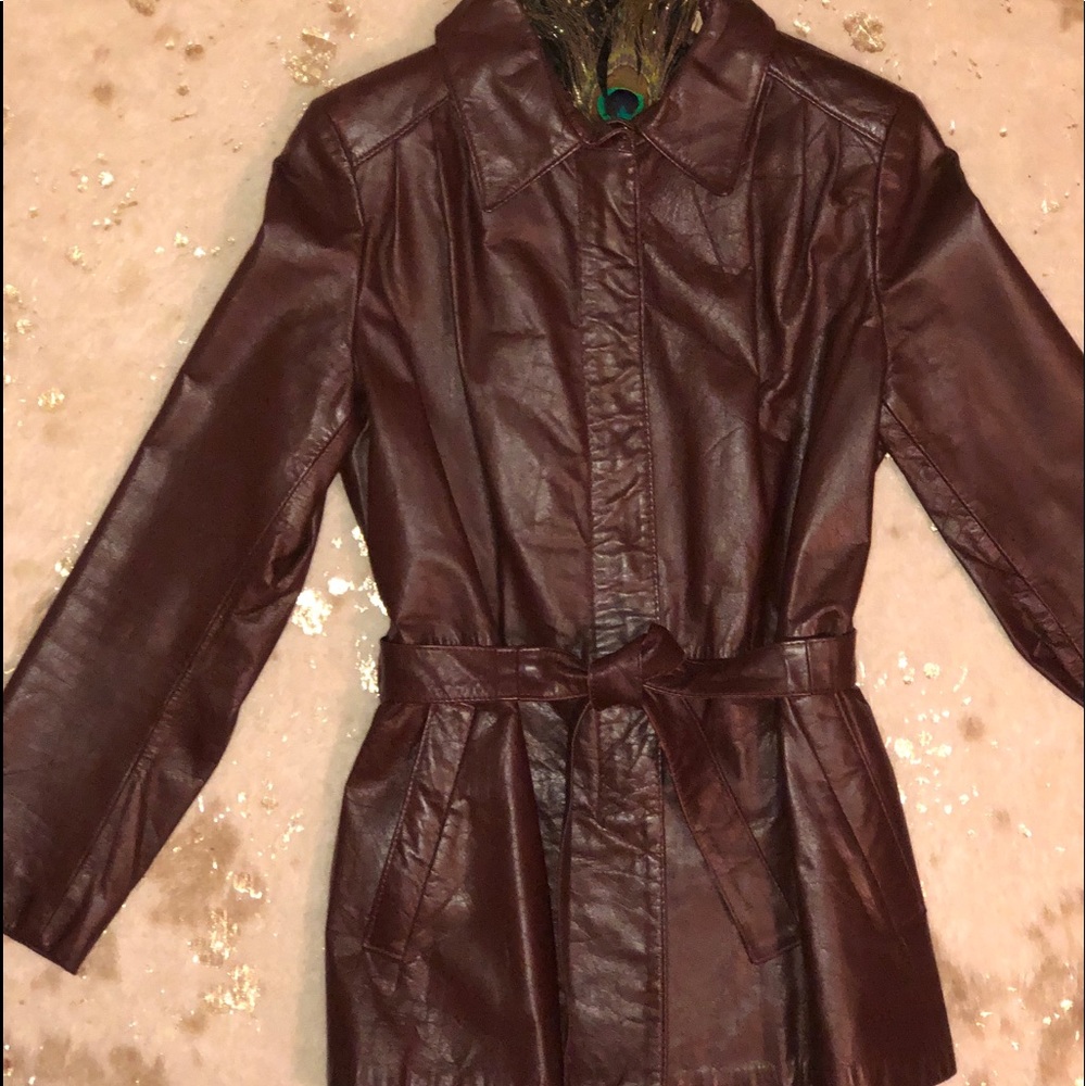 Stylish leather jacket